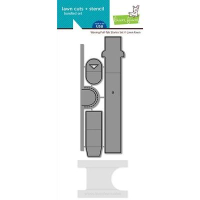 Lawn Fawn Lawn Cuts - Waving Pull Tab Starter Set